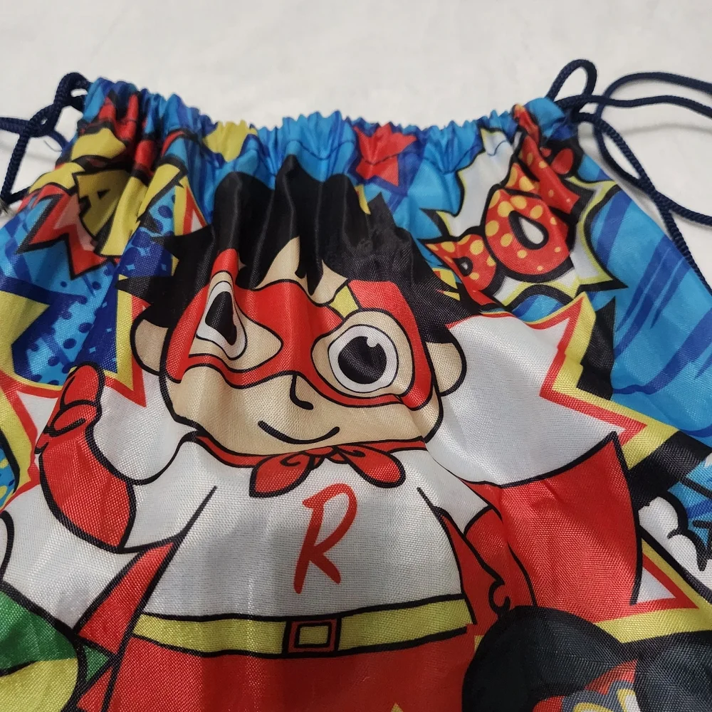 Nickelodeon Ryan's World Pocket Watch Drawstring Backpack